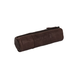 Leather Pen Case Brown Lea