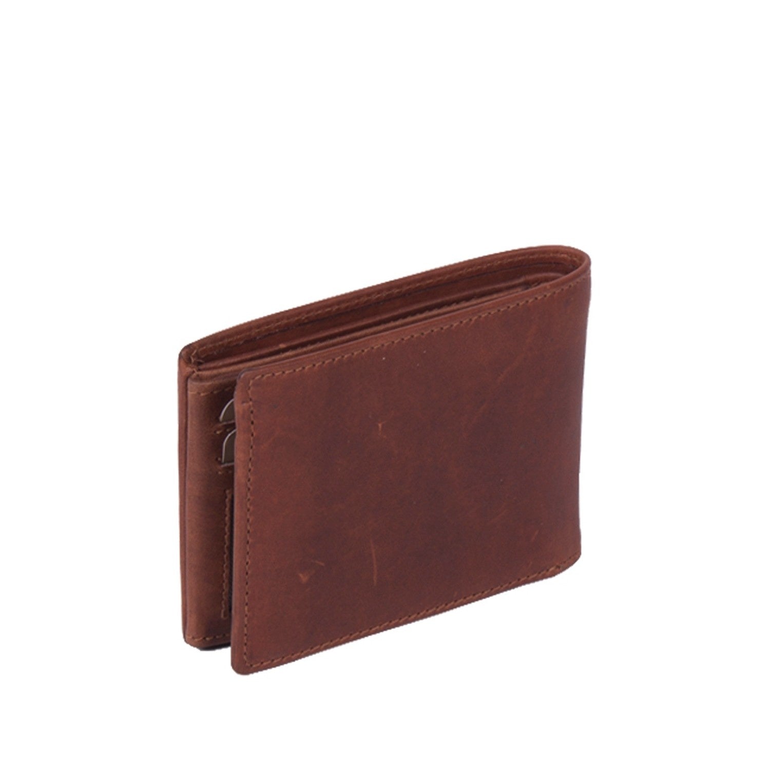 Leather Wallet Cognac Marvin