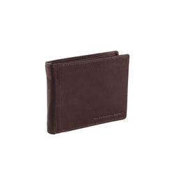 Leather Wallet Brown Alvina