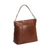 Leather Shoulder Bag Cognac Annic