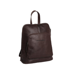 Leather Backpack Brown Naomi