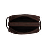 Leather Toiletry Bag Brown Stefan