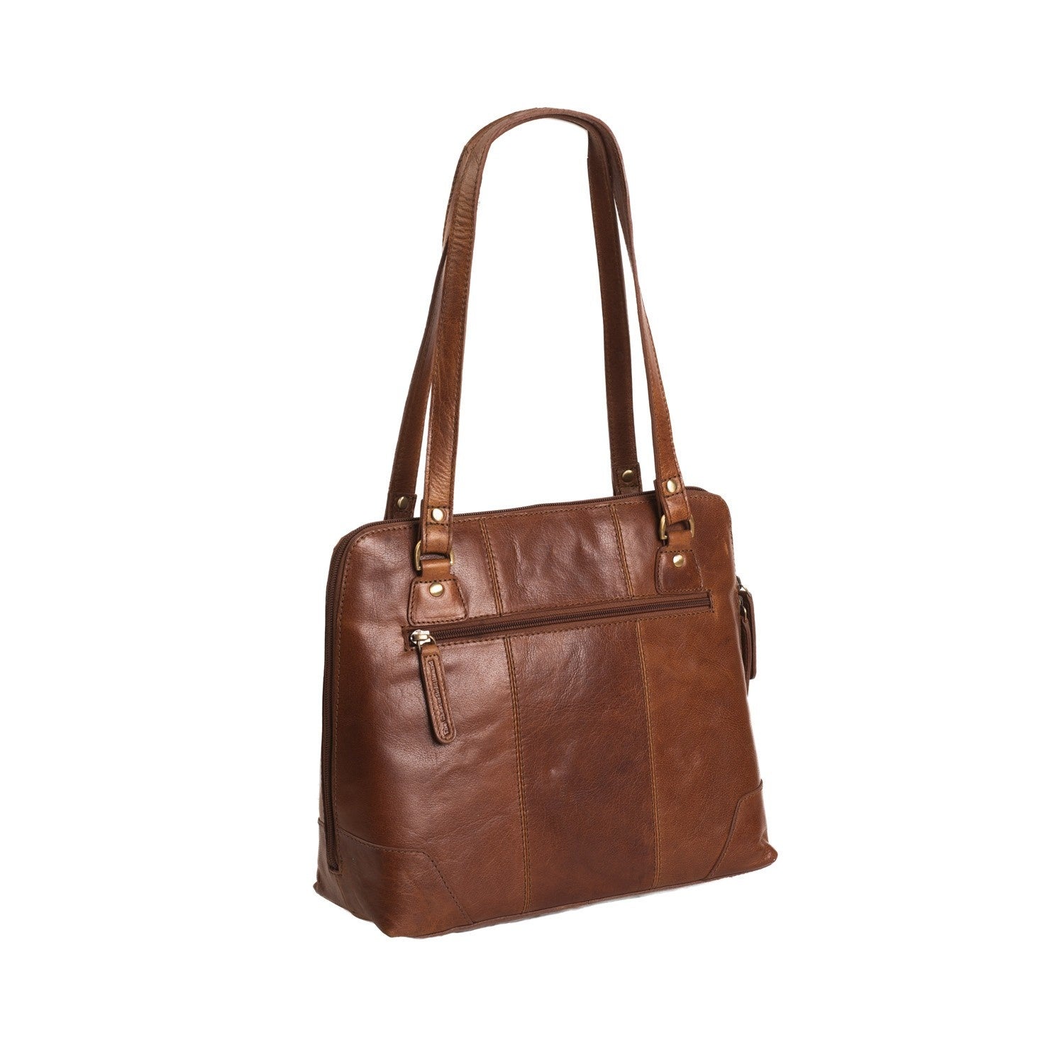 Leather Shoulder Bag Cognac Elly