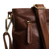 Leather Shoulder Bag Cognac Annic