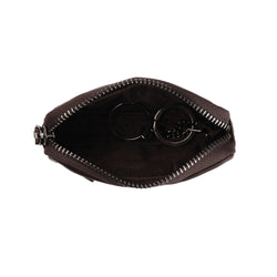 Leather Key Pouch Brown Corey