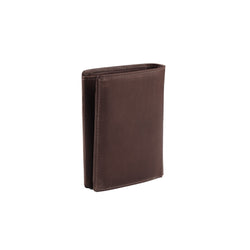 Leather Wallet Brown Hazel