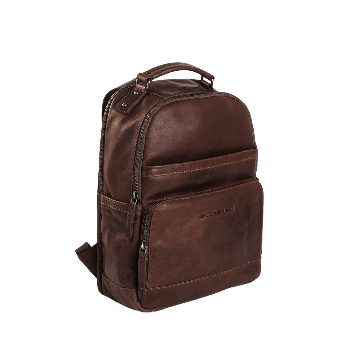 Leather Backpack Brown Austin