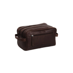 Leather Toiletry Bag Brown Stacey