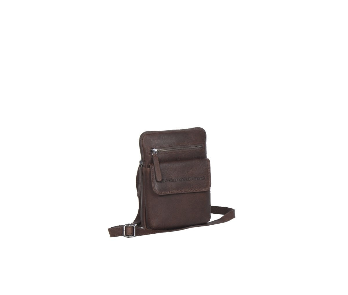 Leather Shoulder Bag Brown Lou