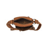 Leather Shoulder Bag Cognac Bremen