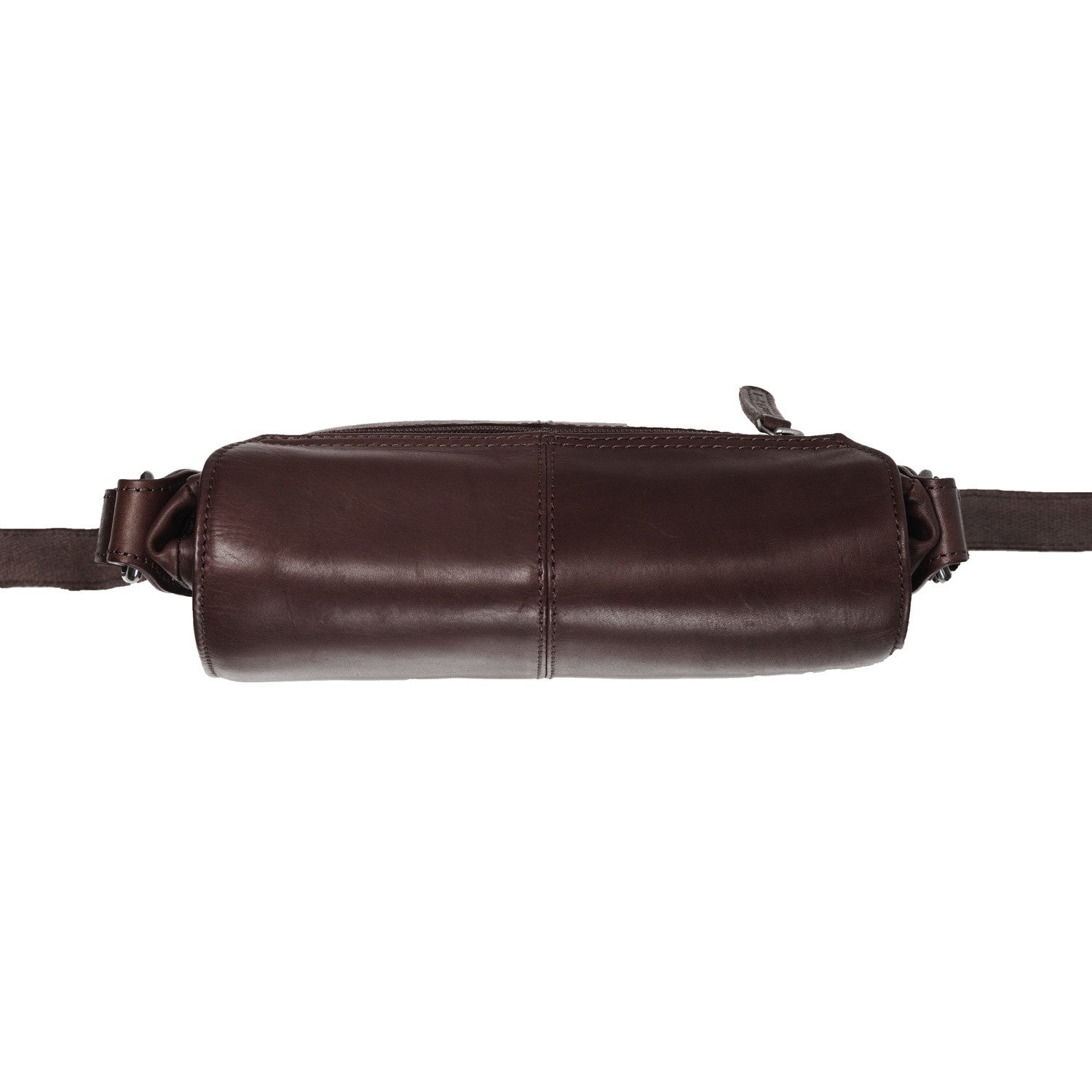 Leather Shoulder Bag Brown Bodin