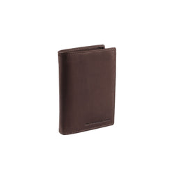 Leather Wallet Brown Hazel