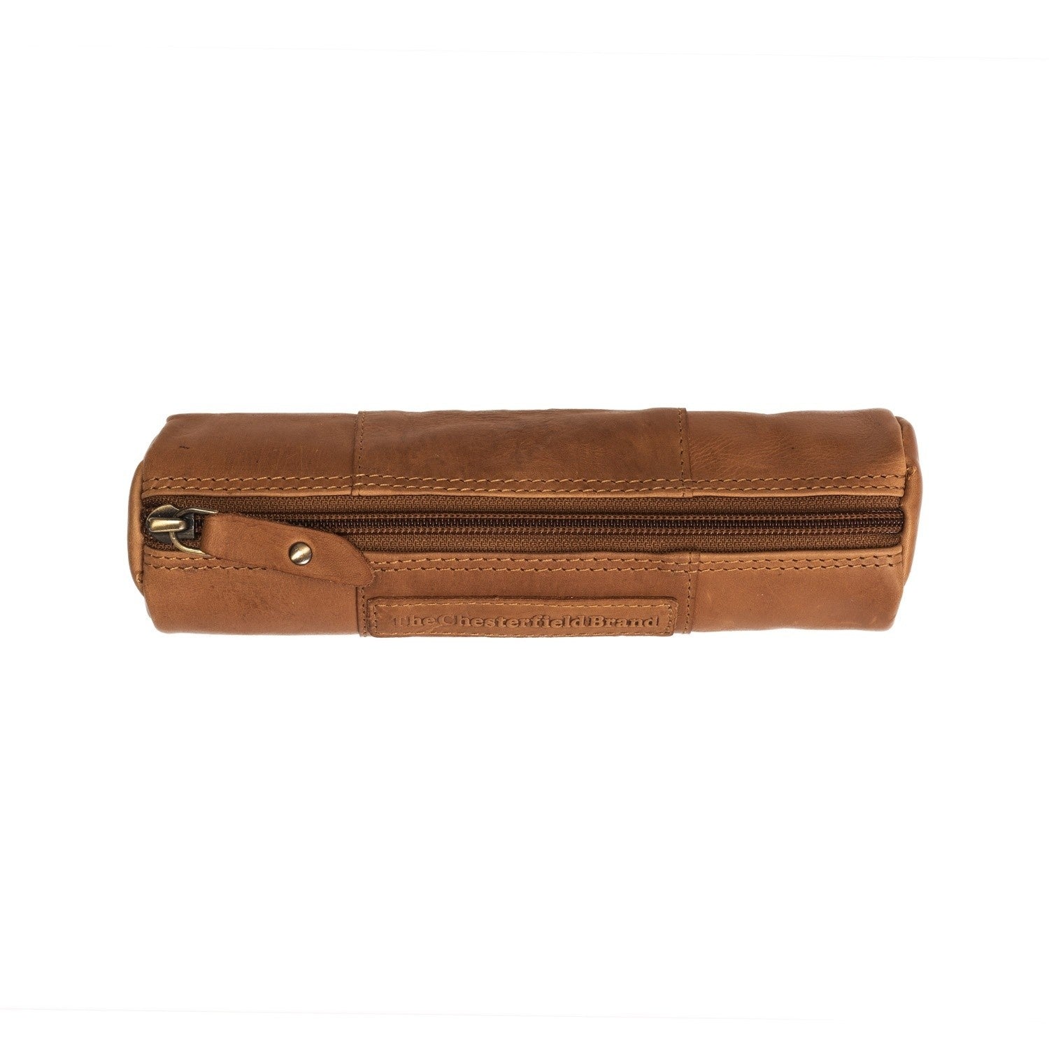 Leather Pen Case Cognac Lea