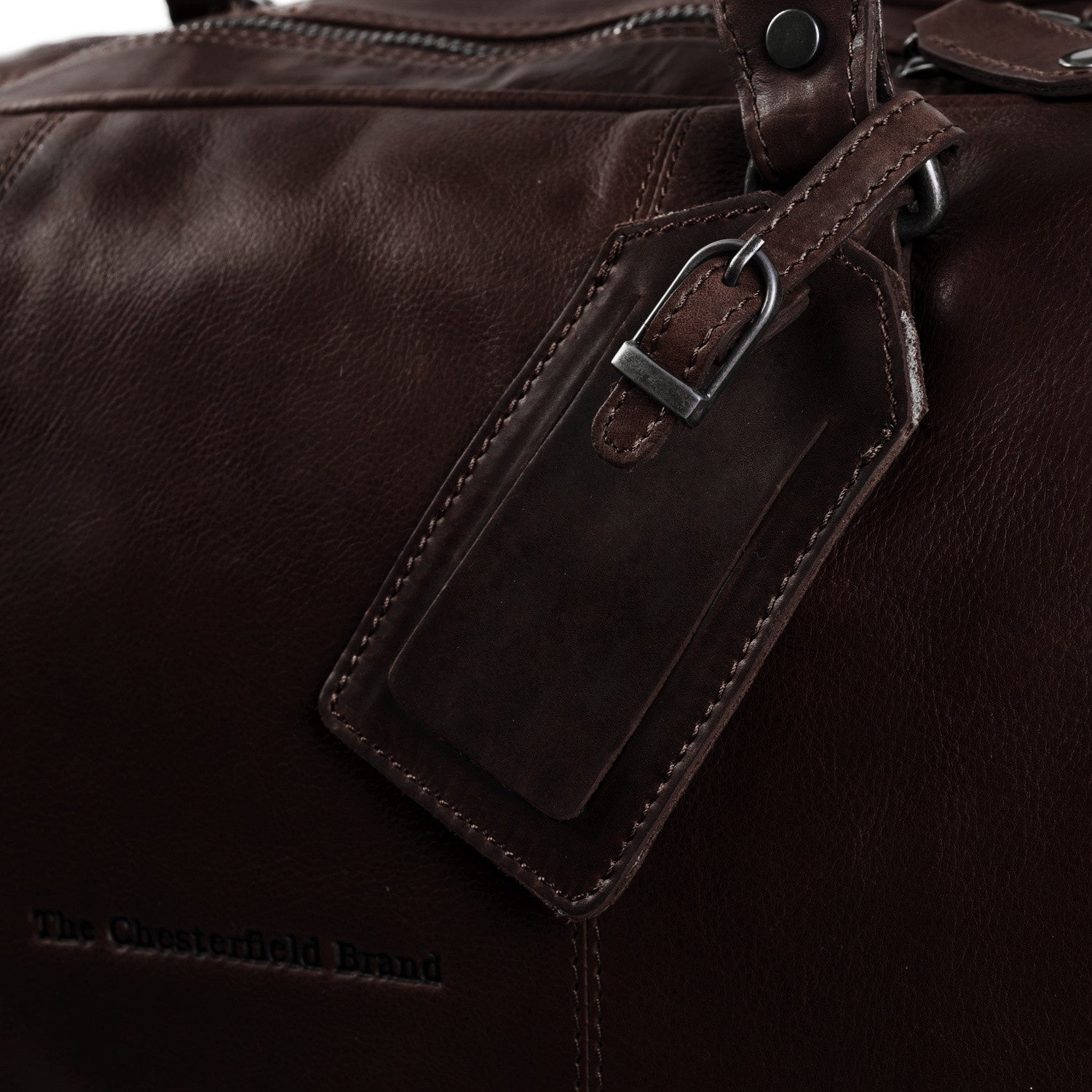 Leather Weekend Bag Brown William