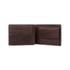 Leather Wallet Brown Timo