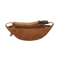 Leather Waist Pack Cognac Eden