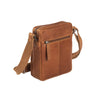 Leather Shoulder Bag Cognac Birmingham