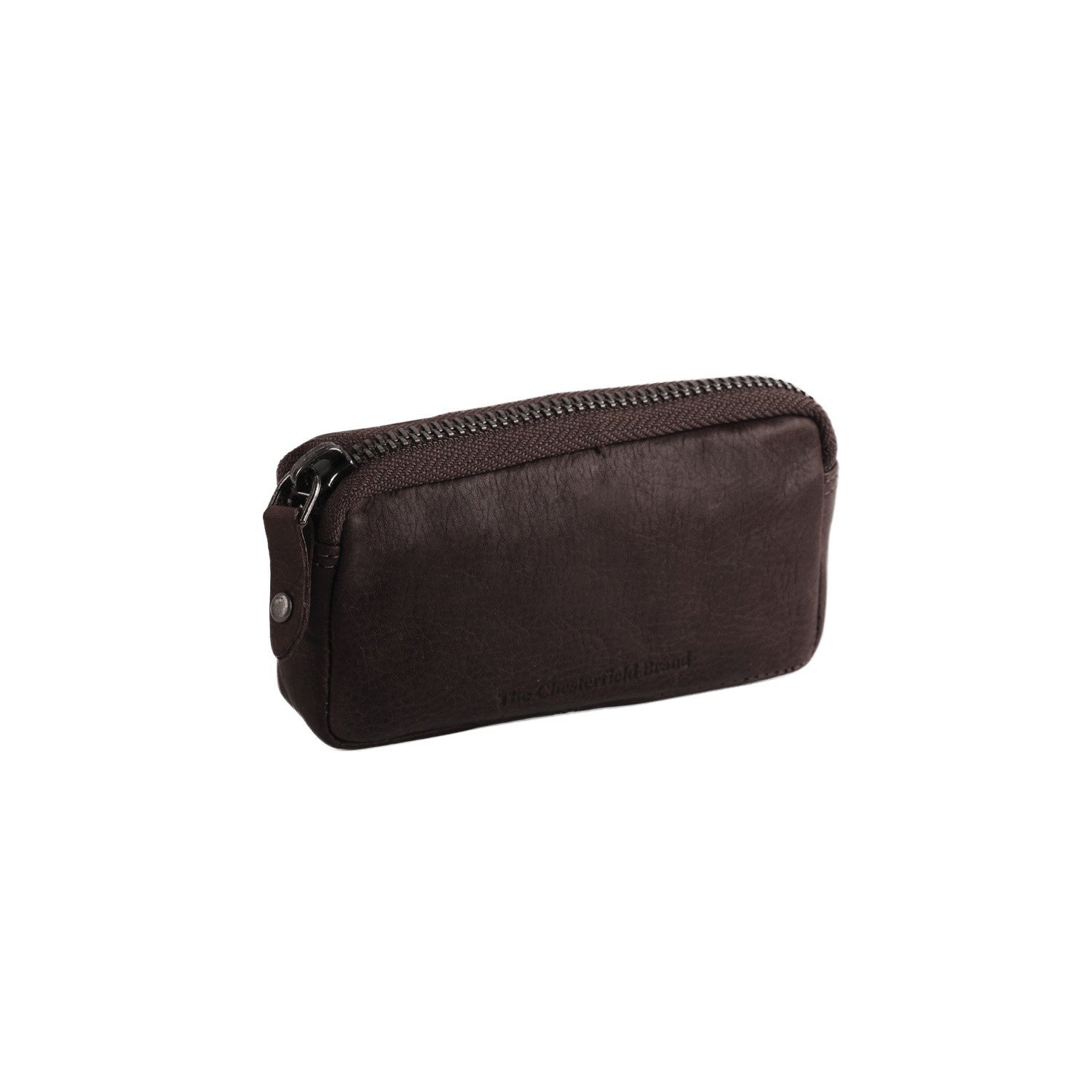 Leather Key Pouch Brown Corey