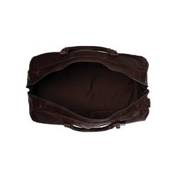 Leather Weekend Bag Brown William