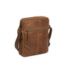 Leather Shoulder Bag Cognac Dessau