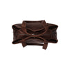 Leather Shoulder Bag Brown Gail