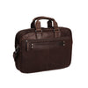 Leather Laptop Bag Brown Seth