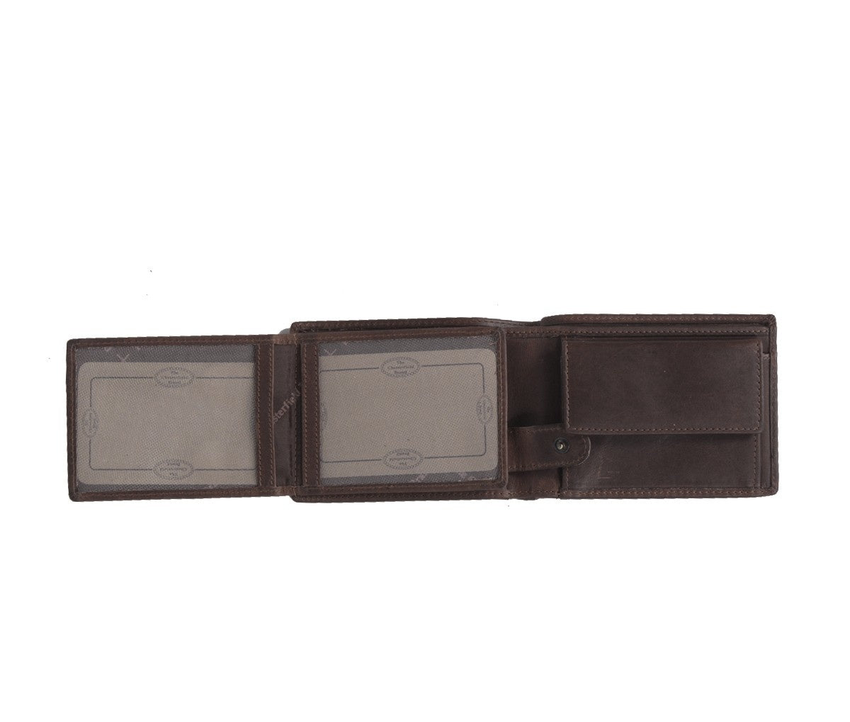 Leather Wallet Brown Marvin