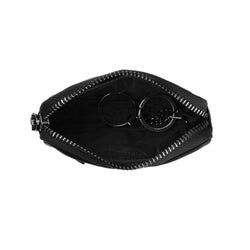 Leather Key Pouch Black Corey