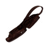 Leather Crossbody Bag Brown Logan