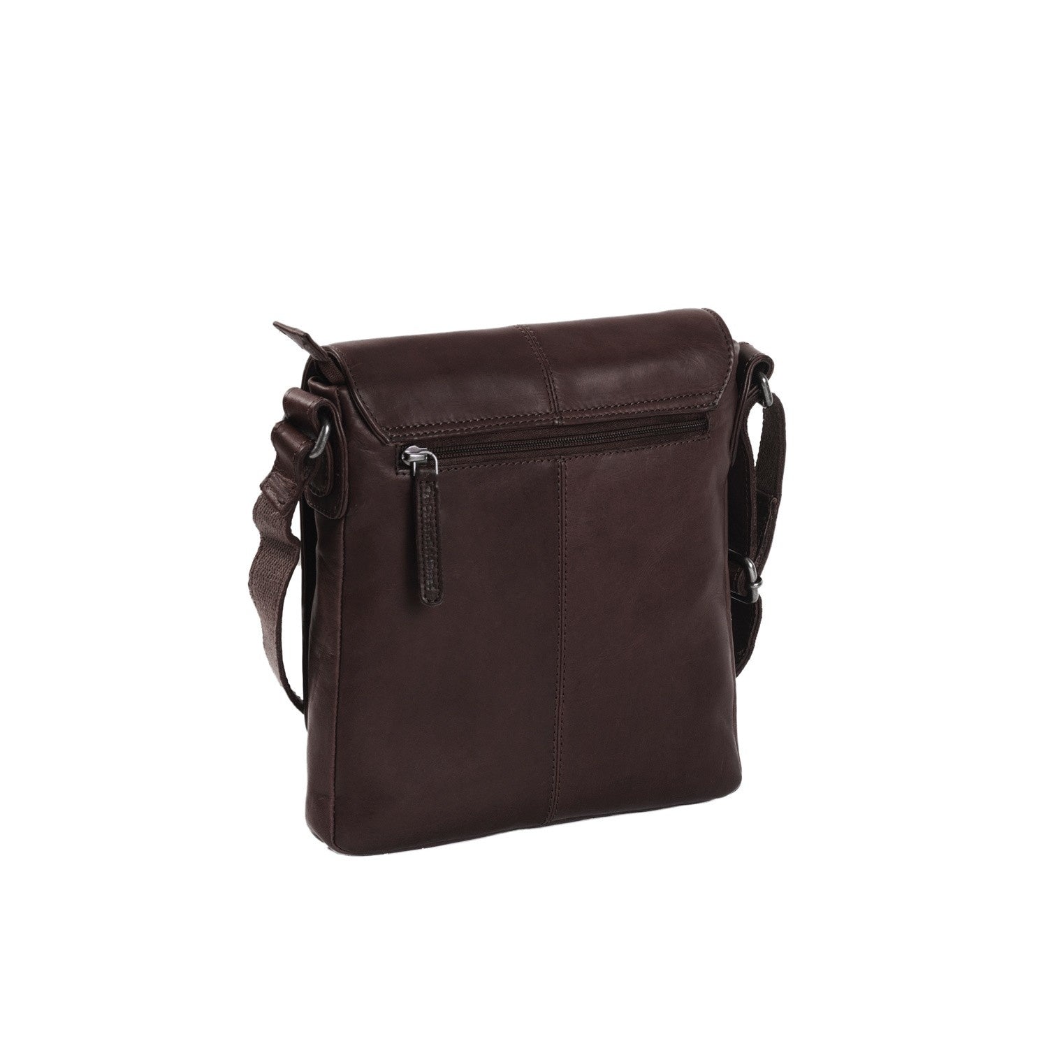 Leather Shoulder Bag Brown Bodin