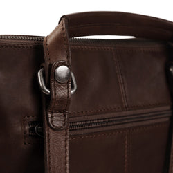 Leather Backpack Brown Elise