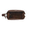 Leather Toiletry Bag Brown Vince