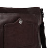 Leather Shoulder Bag Brown Bodin