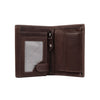 Leather Wallet Brown Hazel