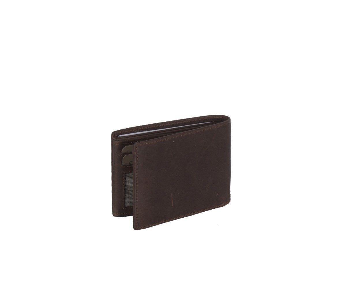 Leather Wallet Brown Marvin