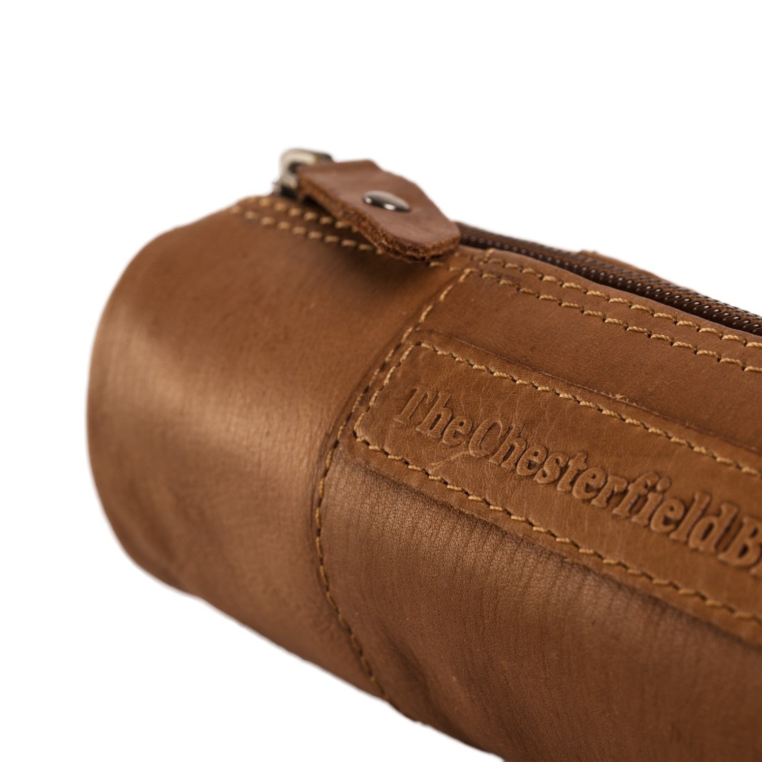 Leather Pen Case Cognac Lea