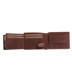 Leather Wallet Cognac Marvin