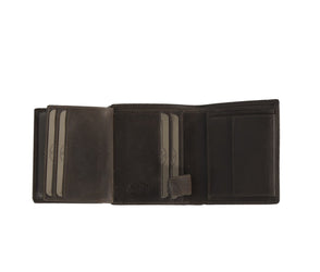 Leather Wallet Brown Carl