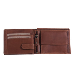 Leather Wallet Cognac Marion