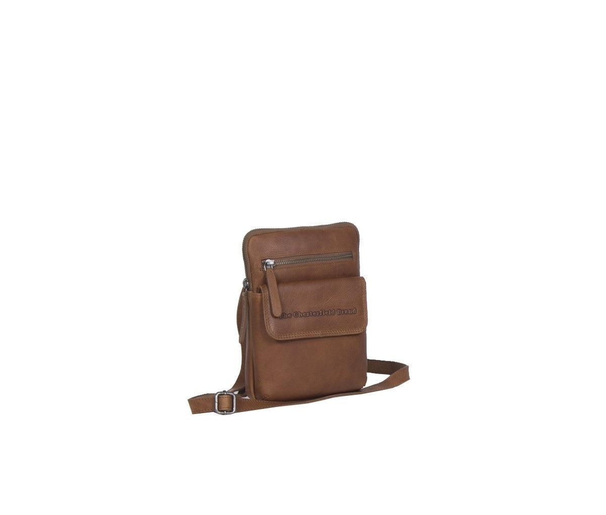 Leather Shoulder Bag Cognac Lou