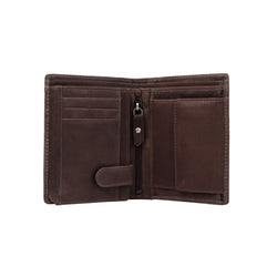 Leather Wallet Brown Ethel