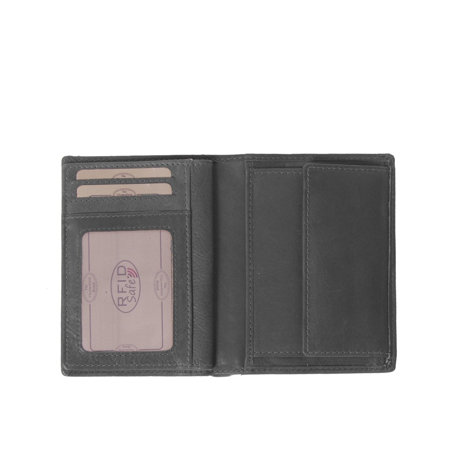 Leather Wallet Black Siem