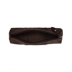 Leather Pen Case Brown Lea