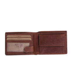 Leather Wallet Cognac Marvin