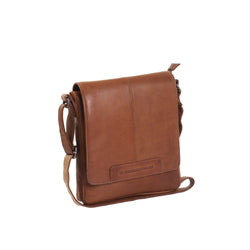 Leather Shoulder Bag Cognac Bodin