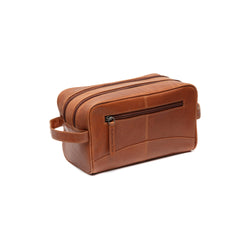 Leather Toiletry Bag Cognac Stacey