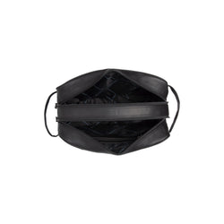 Leather Toiletry Bag Black Stefan