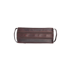 Leather Toiletry Bag Brown Stefan