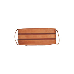 Trousse de Toilette en Cuir Cognac Stefan