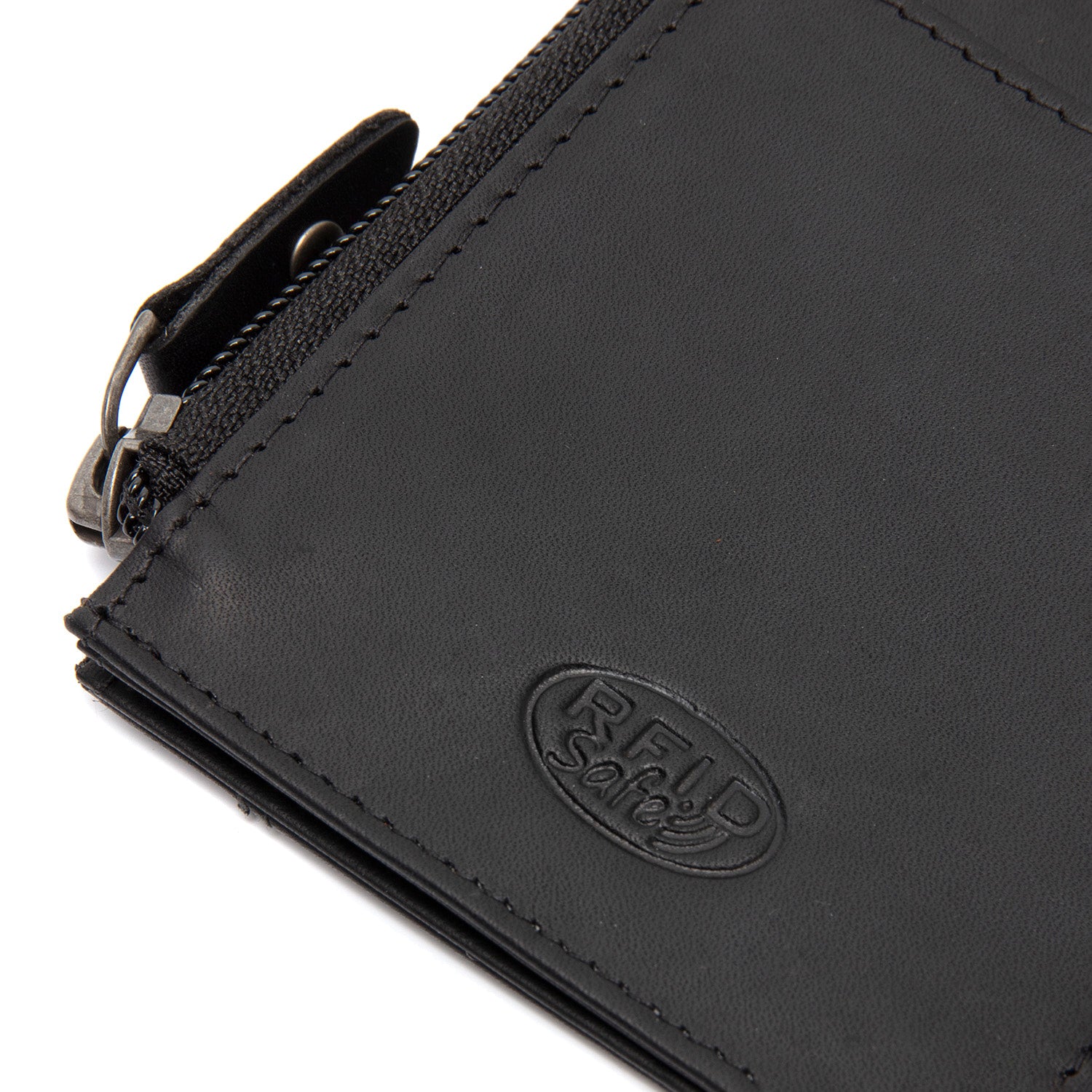 Leather Wallet Black Livenza